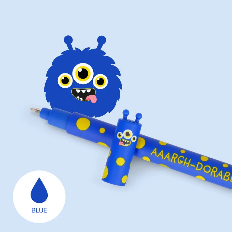 Legami Bolígrafo de gel borrable Monstruo
