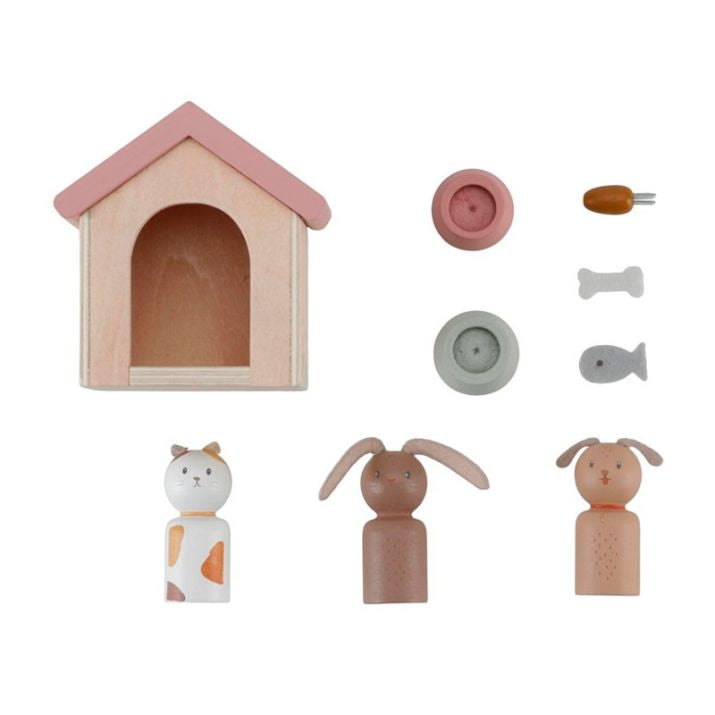 Little Dutch Set casa de muñecas Animales domésticos