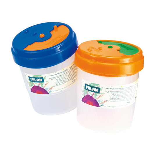 Vaso para limpieza de pinceles