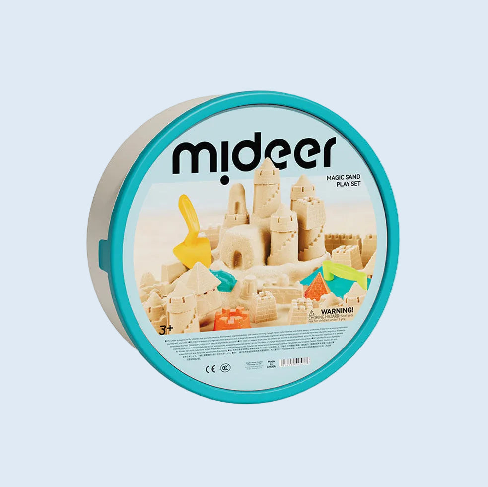 Mideer Set de playa con arena kinética