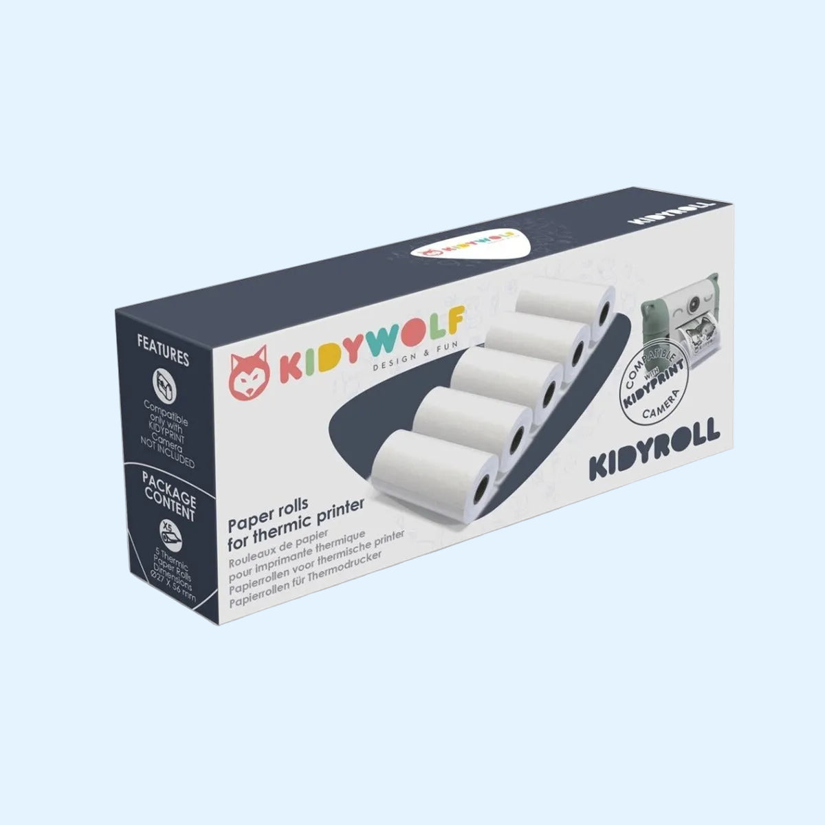Kidyprint papel térmico