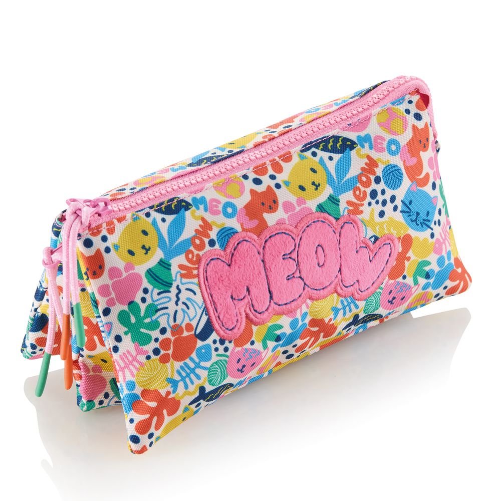 MiquelRius Estuche portatodo triple Matisse Cats