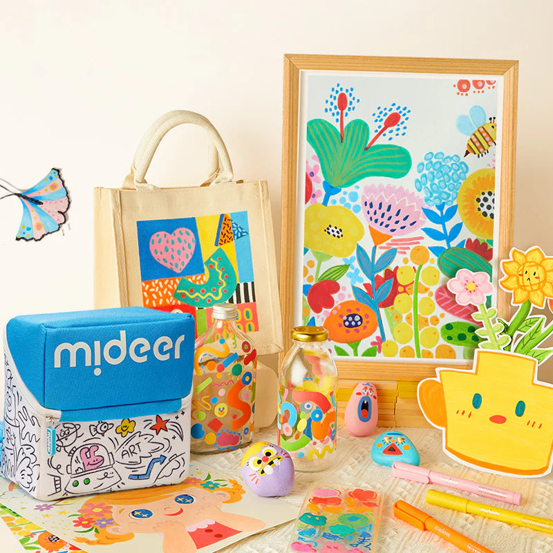 Mideer Rotuladores acrílicos punta pincel 24, 36 o 60 colores