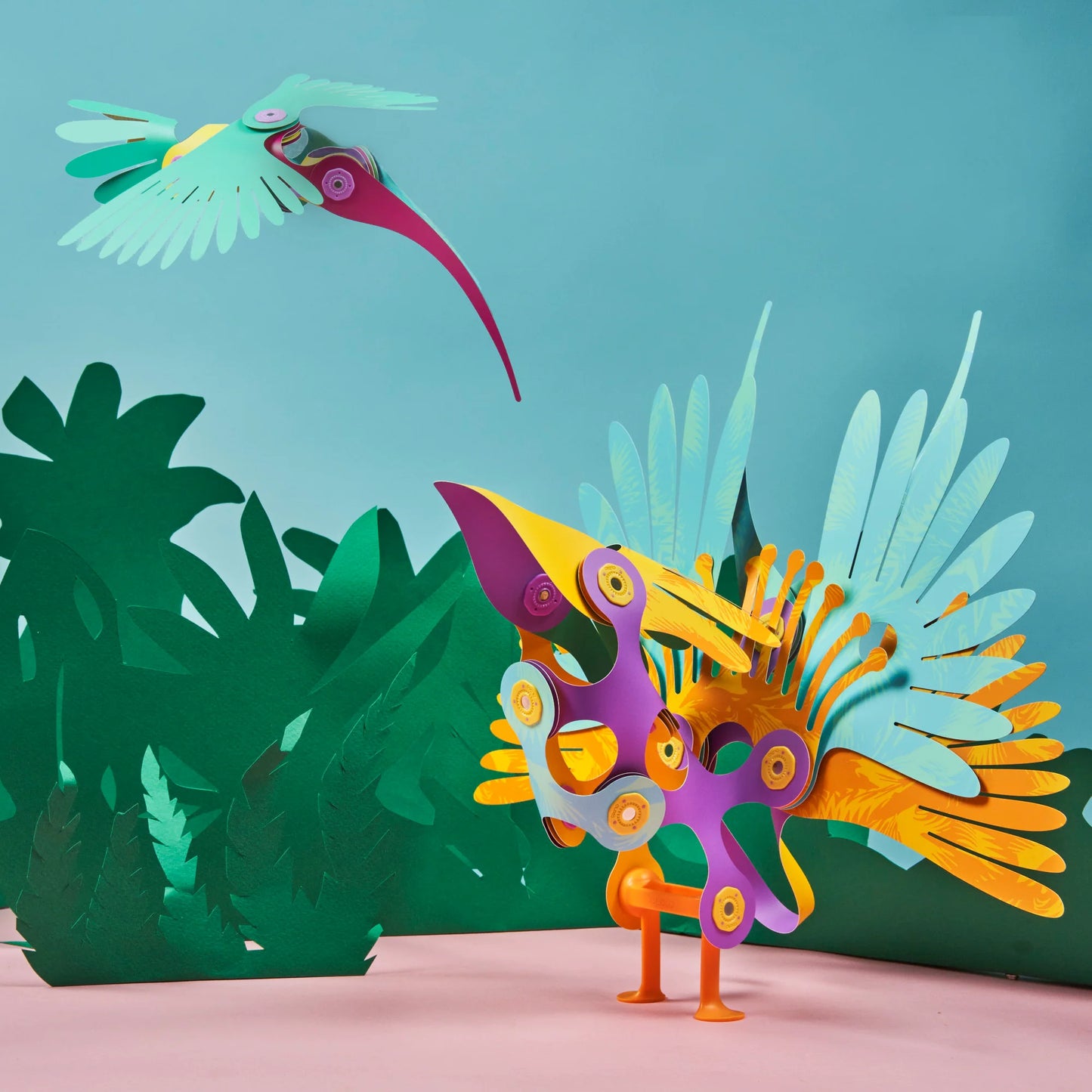 Clixo Tropical birds 22 piezas