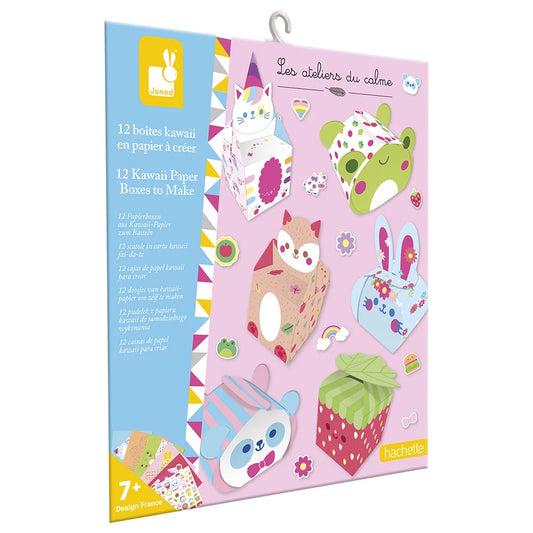 Janod Kit creativo Cajas de papel Kawaii
