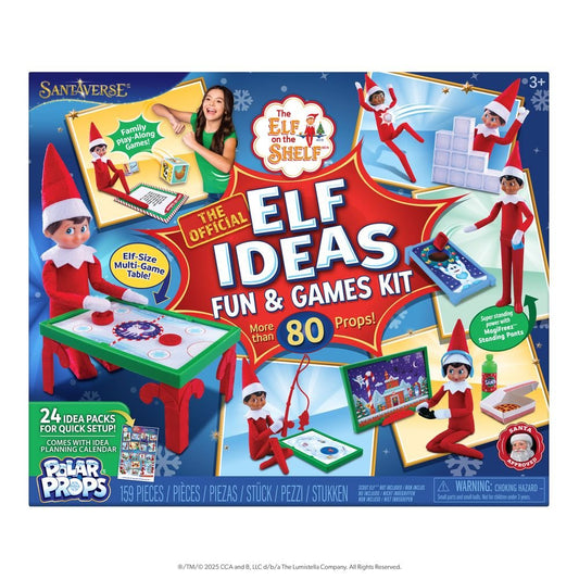 Elf on the shelf Fun & games kit