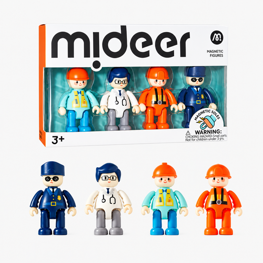 Figuras magnéticas Profesiones - Mideer
