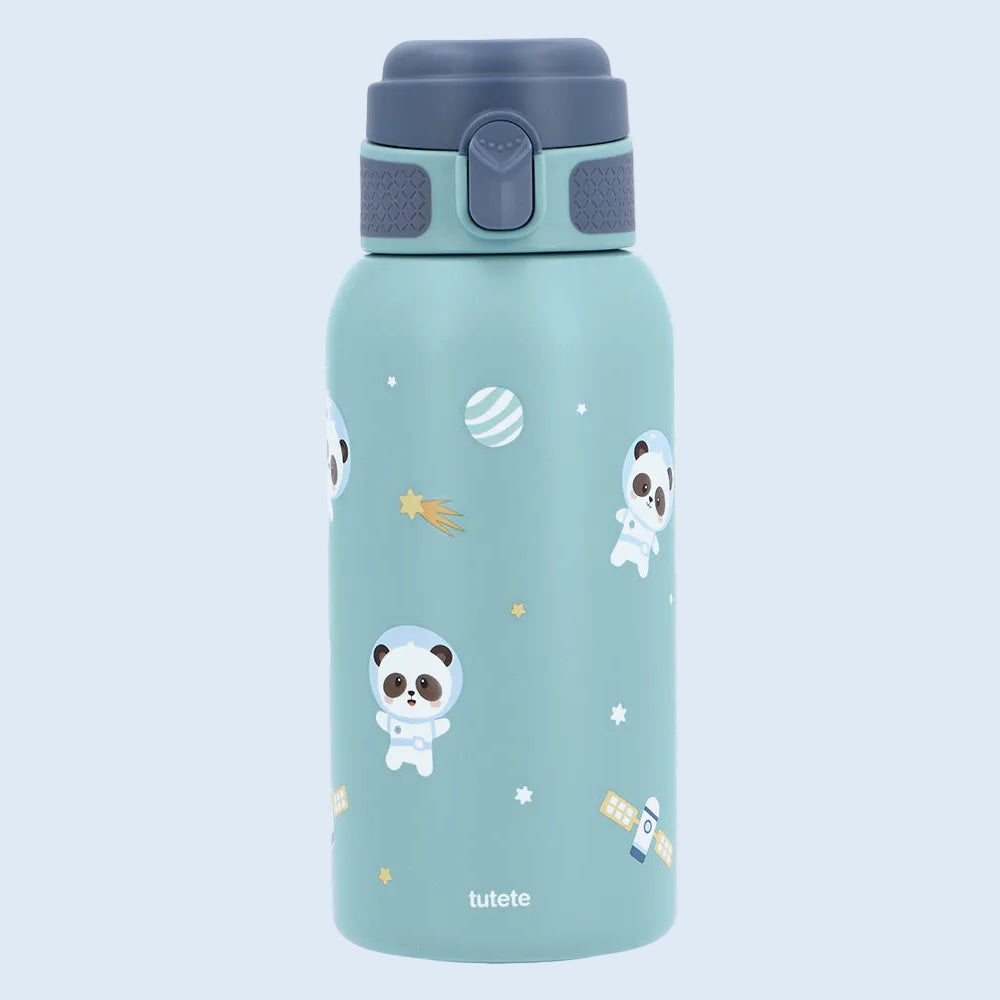 Tutete Botella acero térmica 500 ml Panda in space