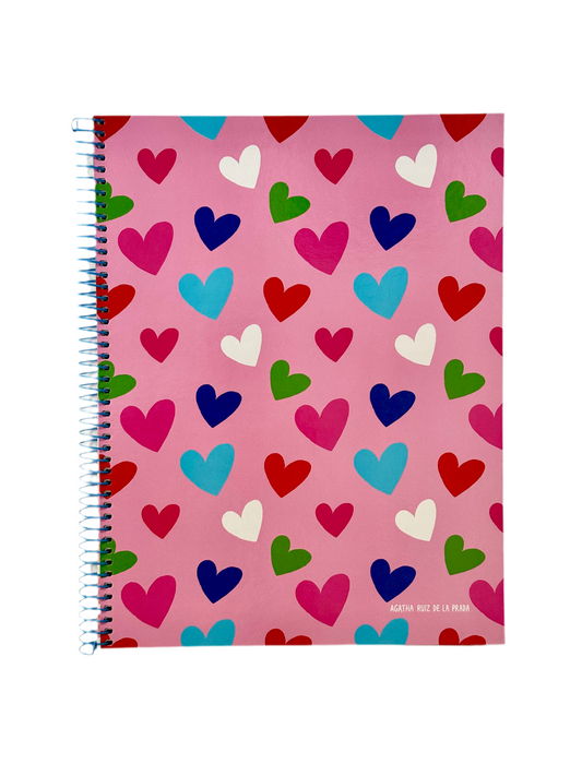 Miquelrius Cuaderno A4 120 Hojas Horizontal 70G Agatha Ruiz Dela Prada