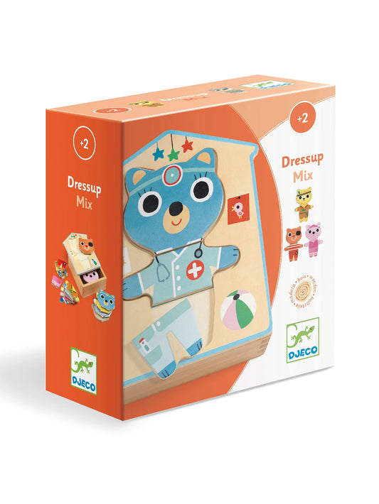 Djeco Puzzle Dressup Mix