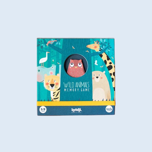 Londji Memory game Wild animals
