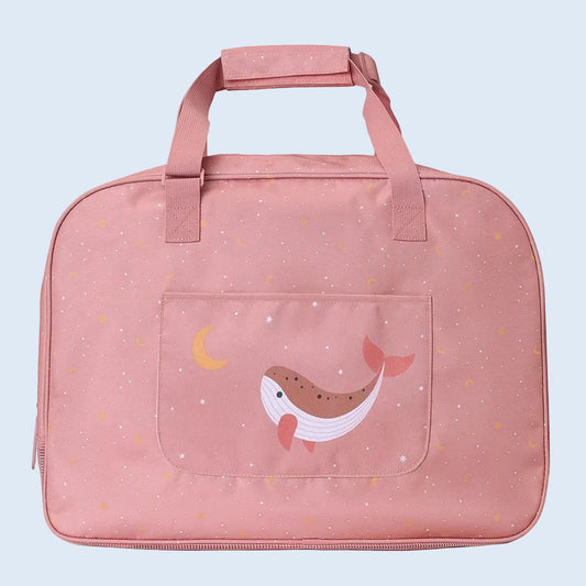 Tutete Bolso de playa con rejilla Whale Pink