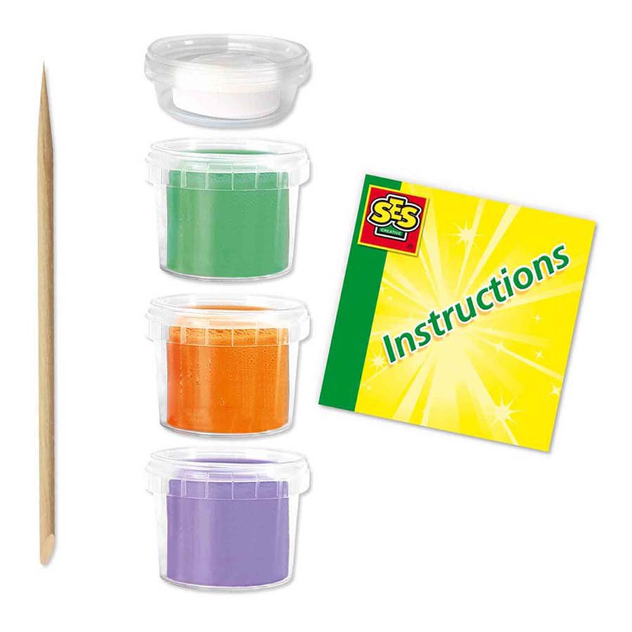 SES Creative Plastilina Fundo Dino