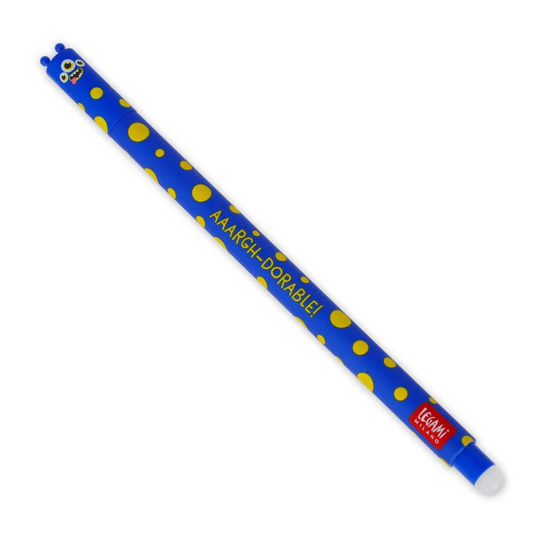 Legami Bolígrafo de gel borrable Monstruo