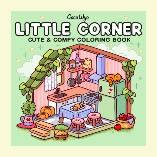 Libro para colorear Little corner