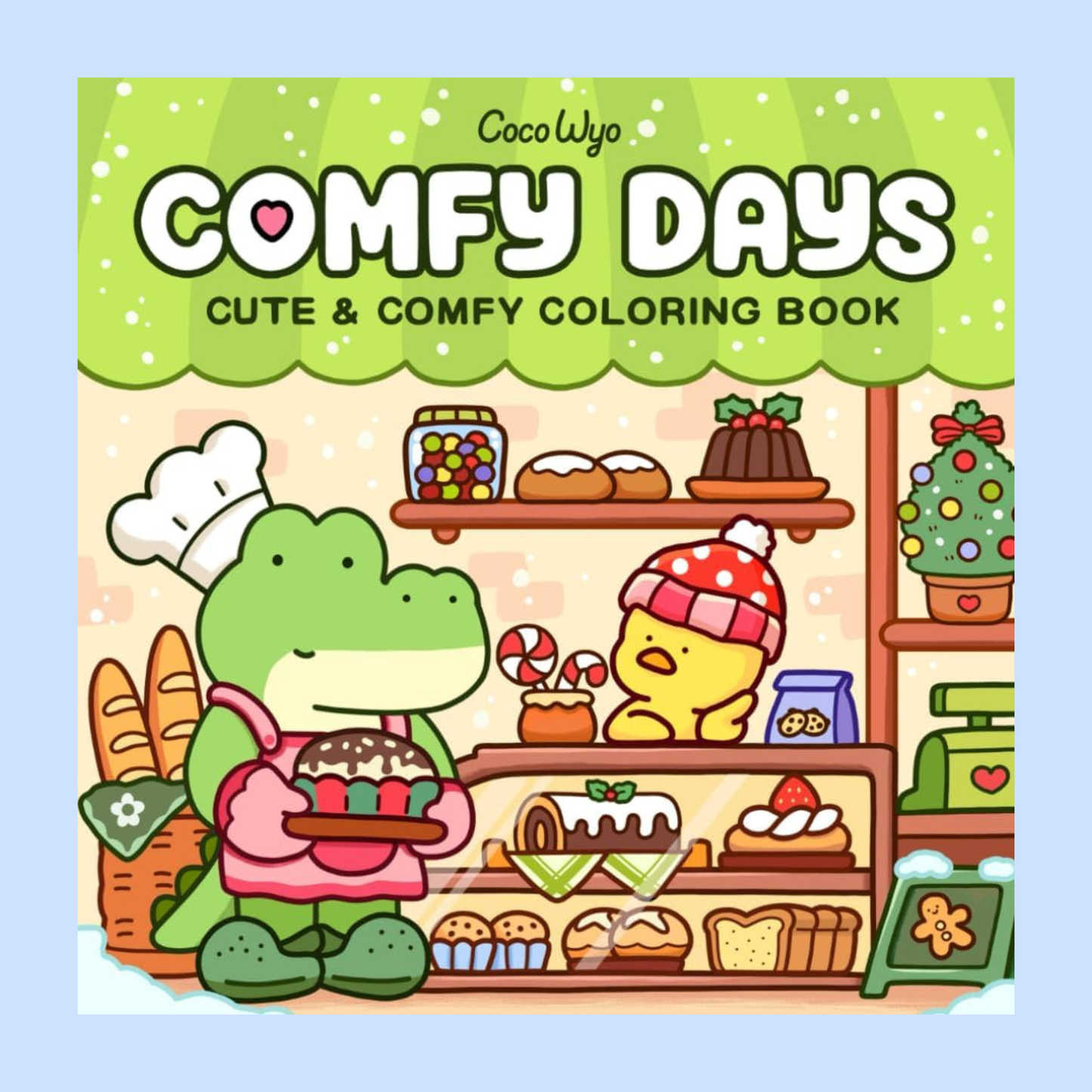 Libro para colorear Comfy days