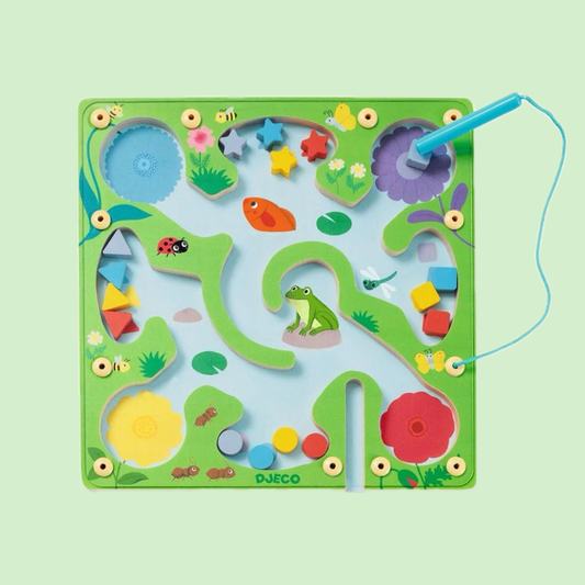 Djeco FrogyMaze Laberinto magnético