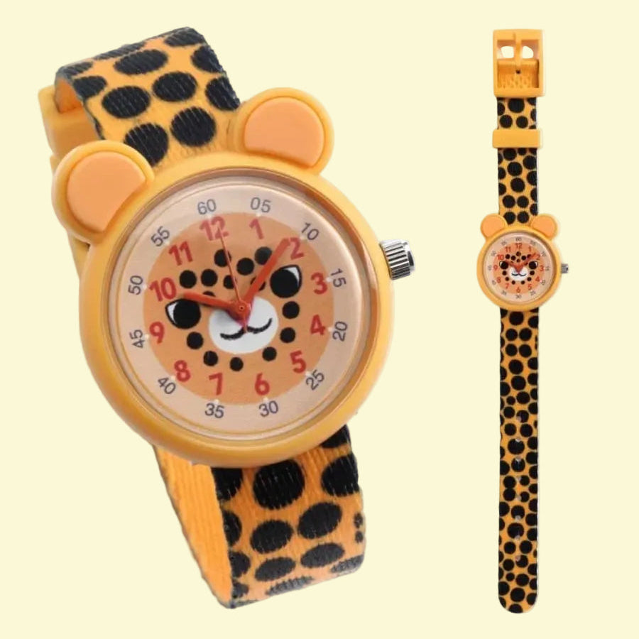 Djeco Ticlock Reloj analógico Guepardo