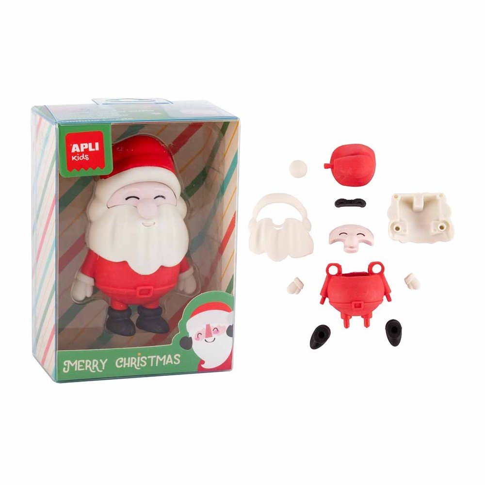 Goma de borrar Navidad puzzle - Apli kids