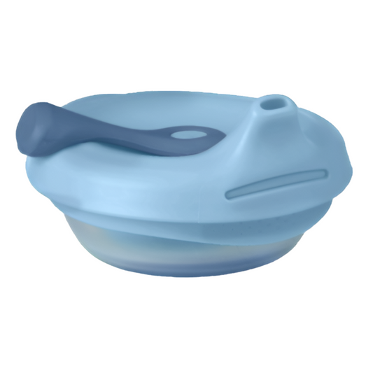 B.box Dispensador de purés reutilizable Blue