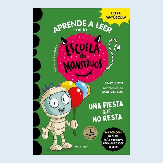Aprende a leer en la Escuela de Monstruos 20 Una fiesta que no resta - Montena