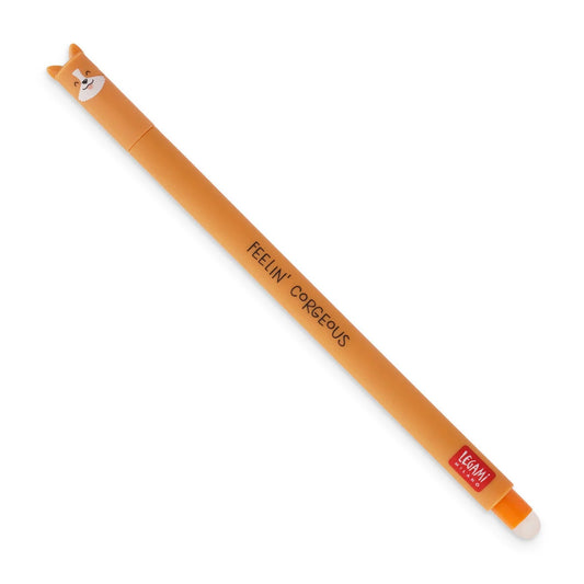 Legami Bolígrafo de Gel borrable Corgi
