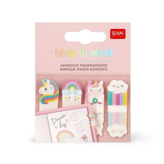 Legami Marcapáginas adhesivos Unicornio
