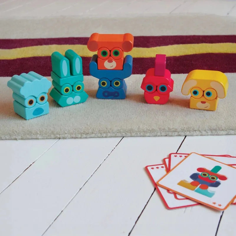 Djeco Blocks Ze Faces