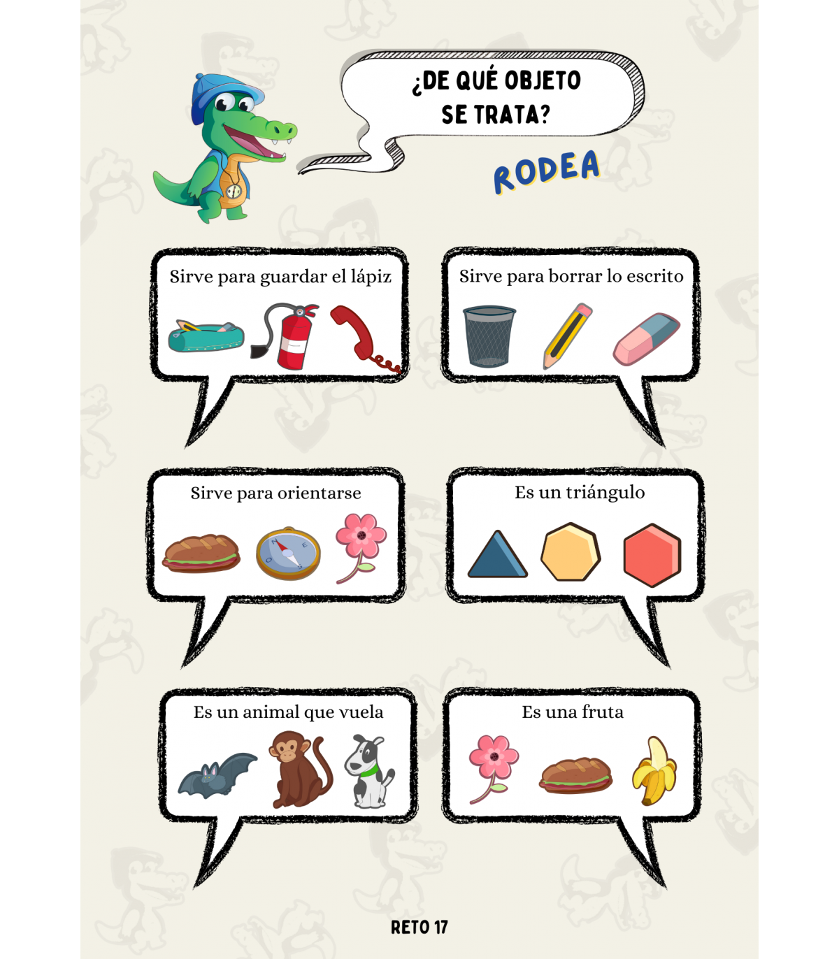 Átomo Cuaderno de estimulación cognitiva 6-8 años