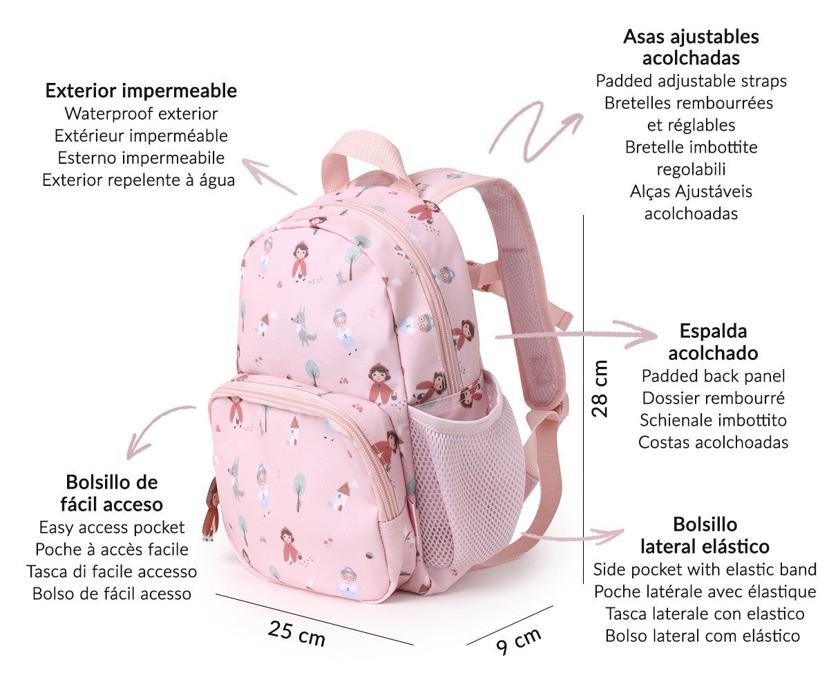 Tutete Mochila infantil Caperucita Roja