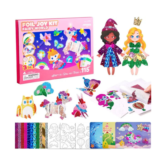 Jar Melo Kit arte creativo 3 en 1 Mundo de hadas