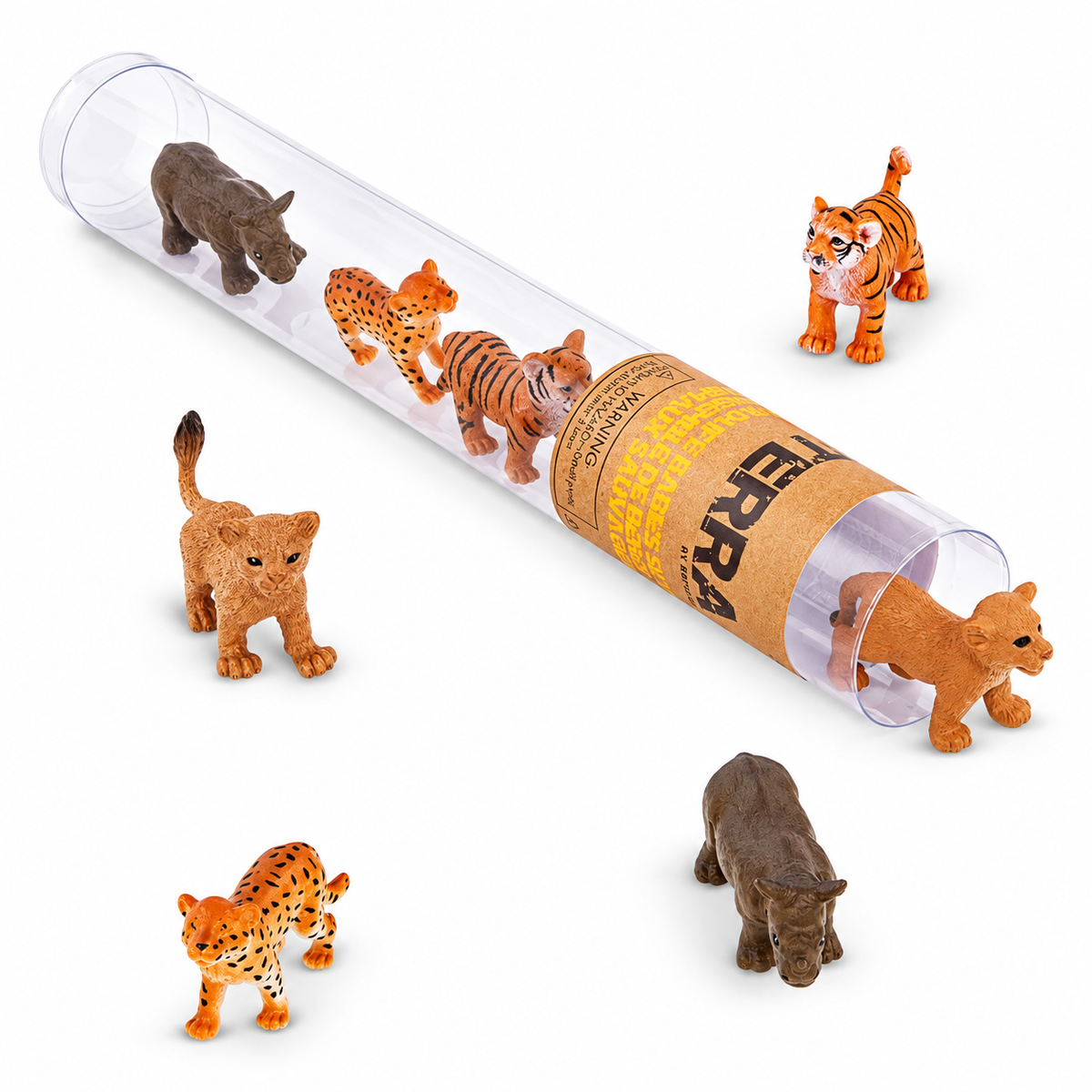 Tubo 8 animales salvajes cachorros - Terra