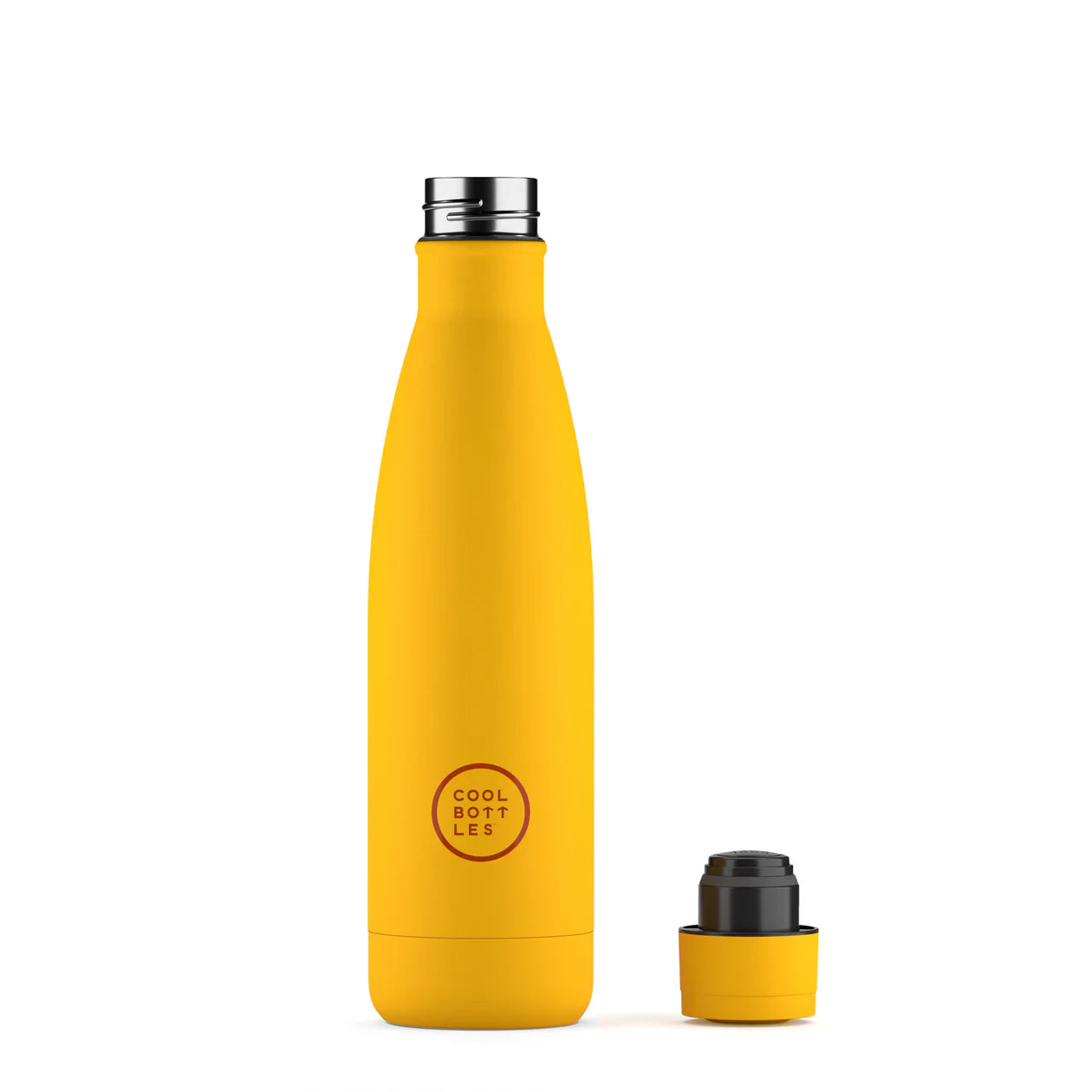 Cool Bottles Botella térmica 500 ml Vivid Yellow