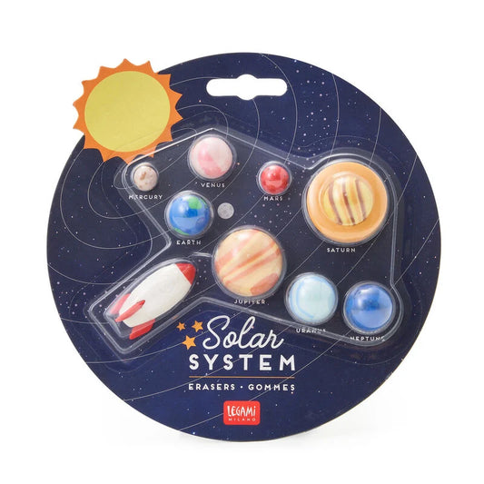 Legami Set 9 gomas Sistema Solar