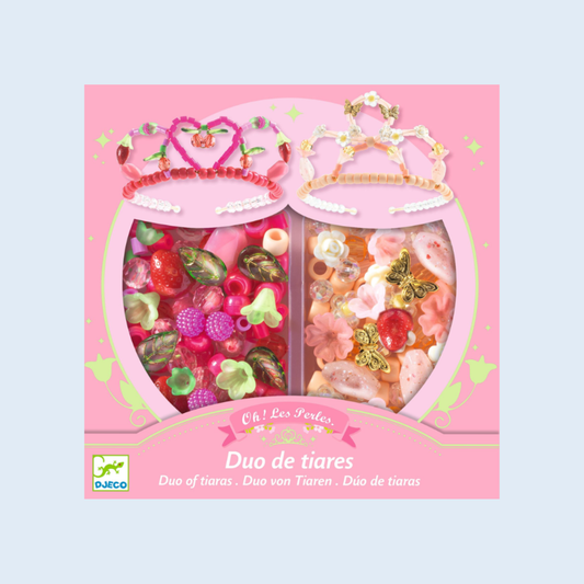 Djeco Perlas dúo tiaras
