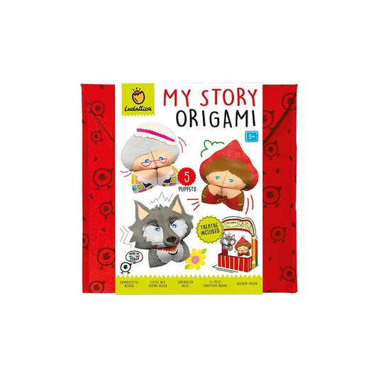 Ludattica My story origami Caperucita Roja
