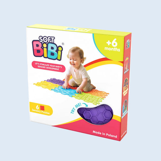 Soft Bibi Alfombra sensorial 6 Baldosas