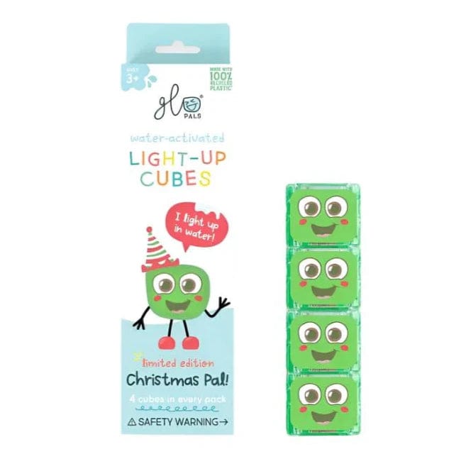 Glopals Cubos de luz Verde Christmas