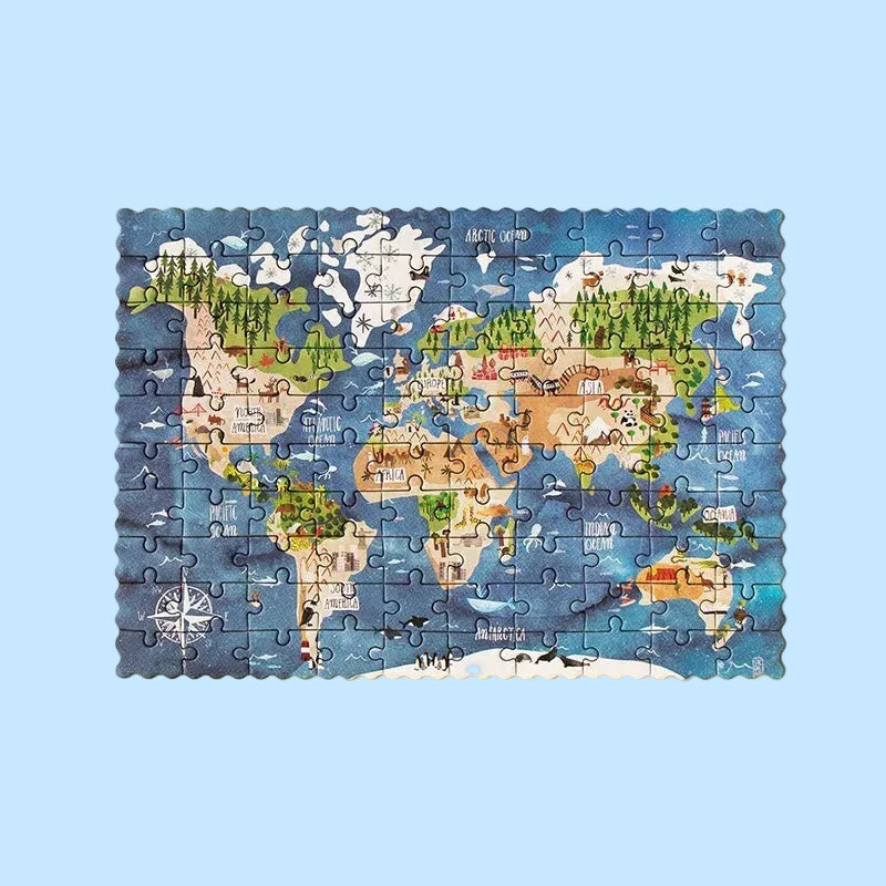 Londji Puzzle Pocket Discover the World