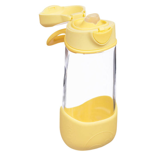 B.box Botella tritán con boquilla 450 ml Lemon Twist
