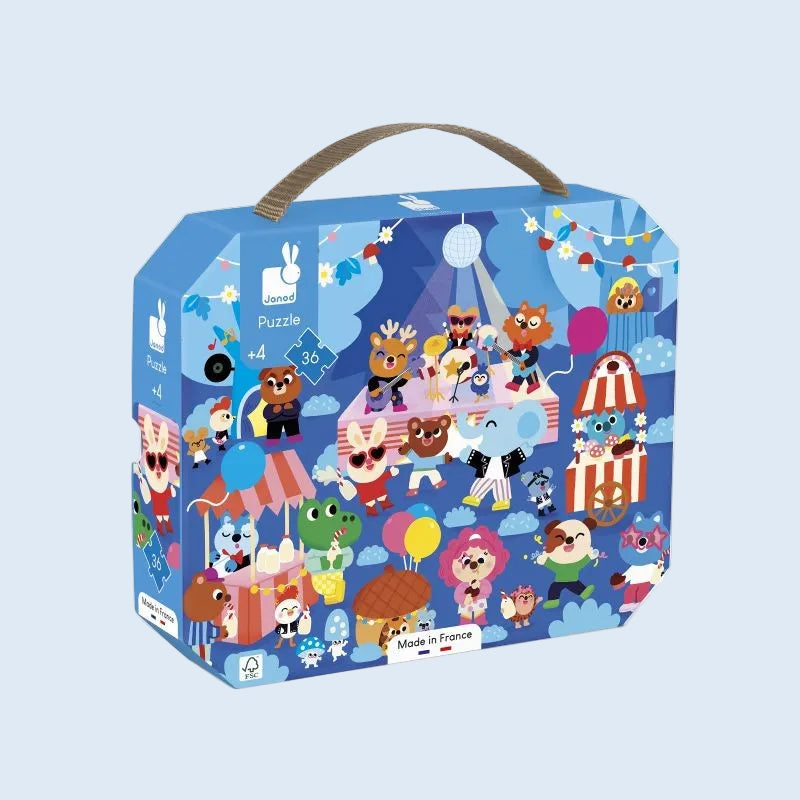 Janod Puzzle Es una fiesta 36 piezas