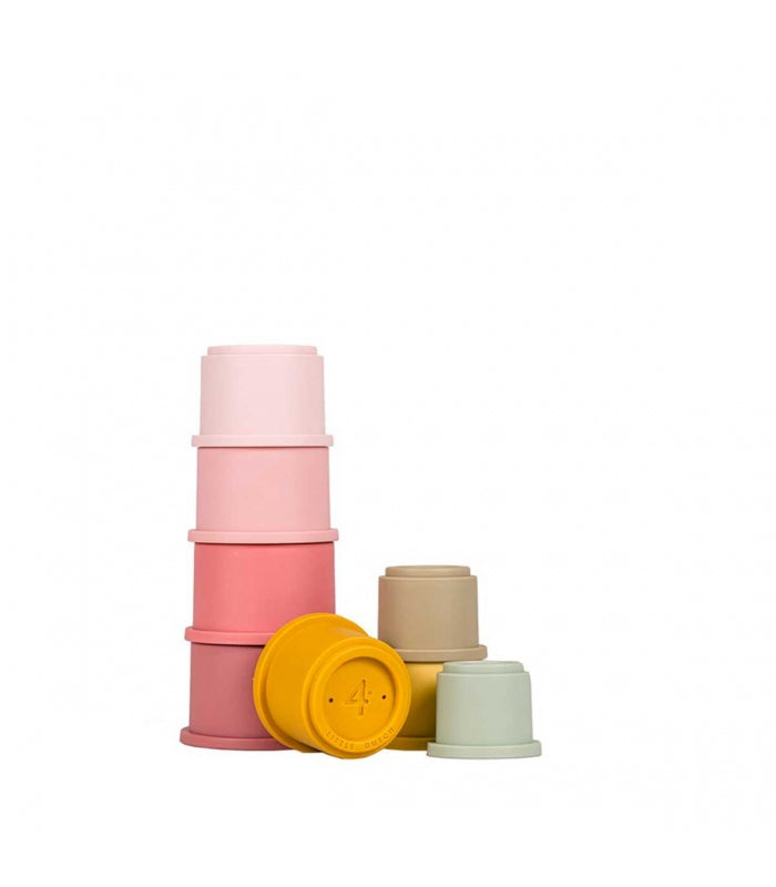 Little Dutch Cubos apilables Rosas