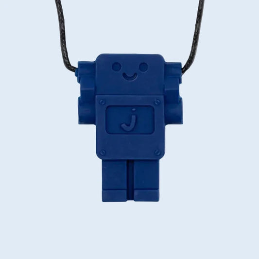 Jellystone Colgante mordedor Robot azul