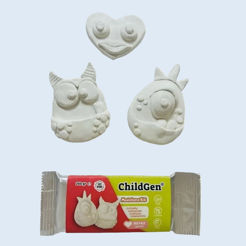 Childgen Arcilla blanca secado al aire 250 gr