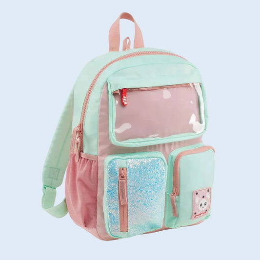 Back2fun Mochila Rosa y menta