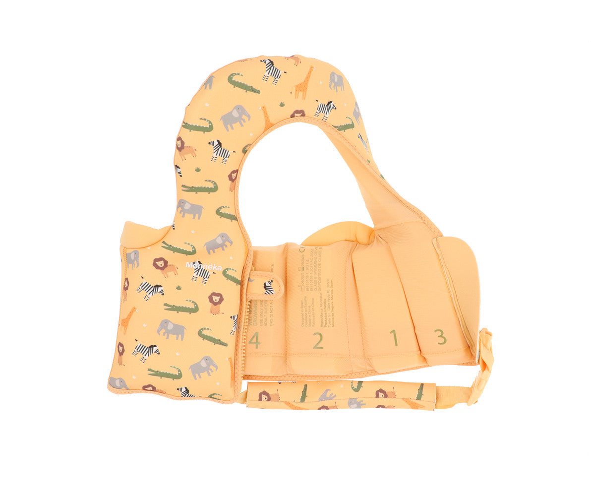 Tutete Chaleco flotador aprendizaje Wild animals Talla 1-2 años