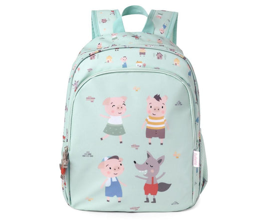 Tutete Mochila mediana Los tres cerditos