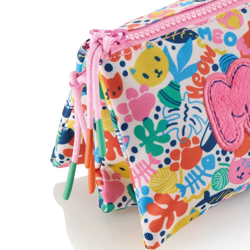 MiquelRius Estuche portatodo triple Matisse Cats