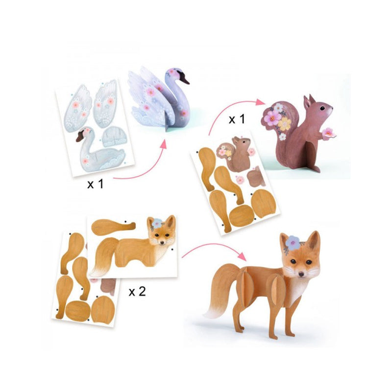 Cofre multiactividades Fluffy box - Djeco