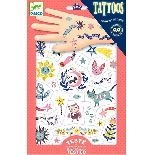Djeco Tatuajes temporales Dulces sueños